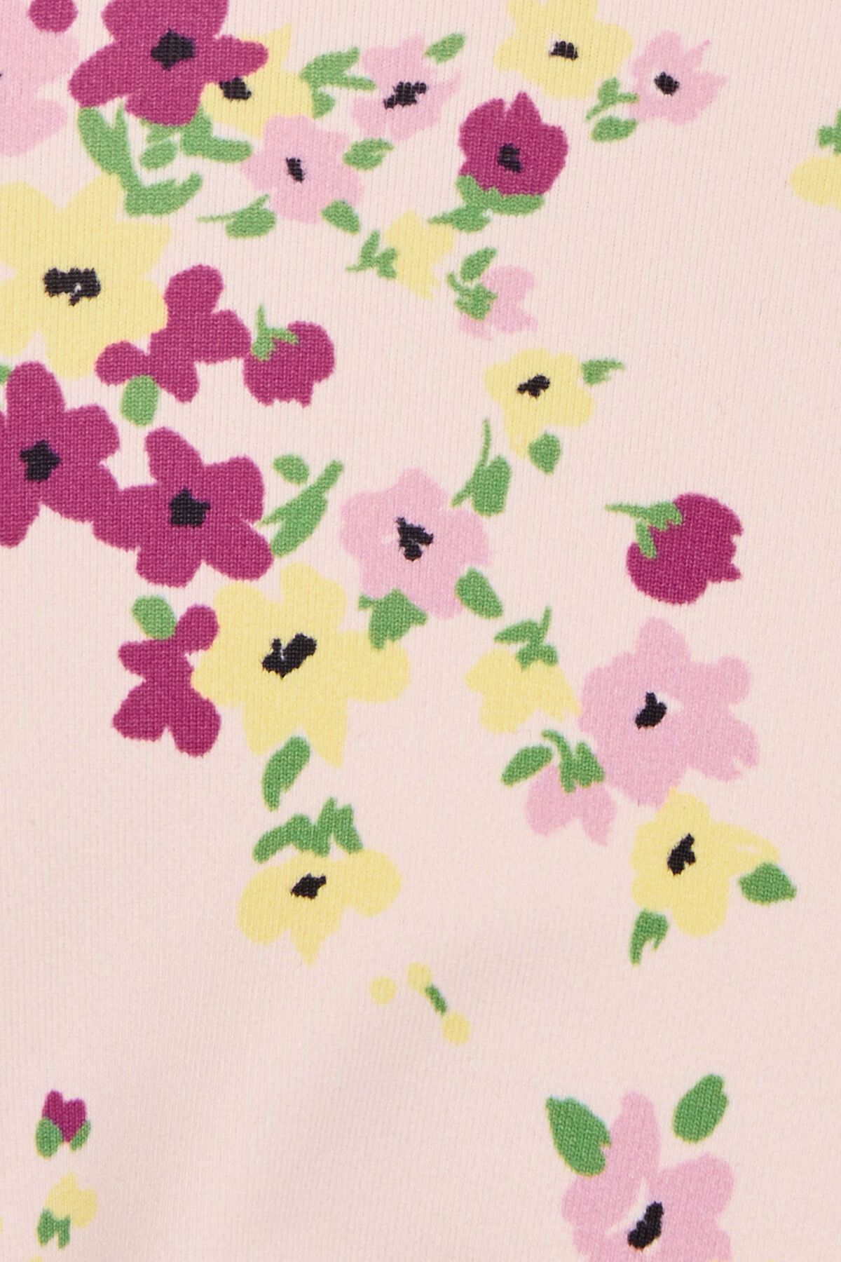 100091706_7KK_alt4_1920x2880 Pink fabric with yellow, purple, and pink floral pattern