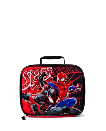 3047610_BQ Spider-Man themed lunchbox with multiple characters