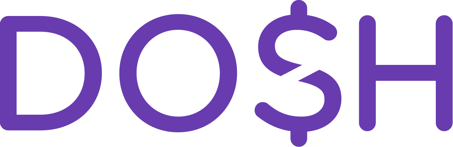 DOSH logo with dollar sign replacing S