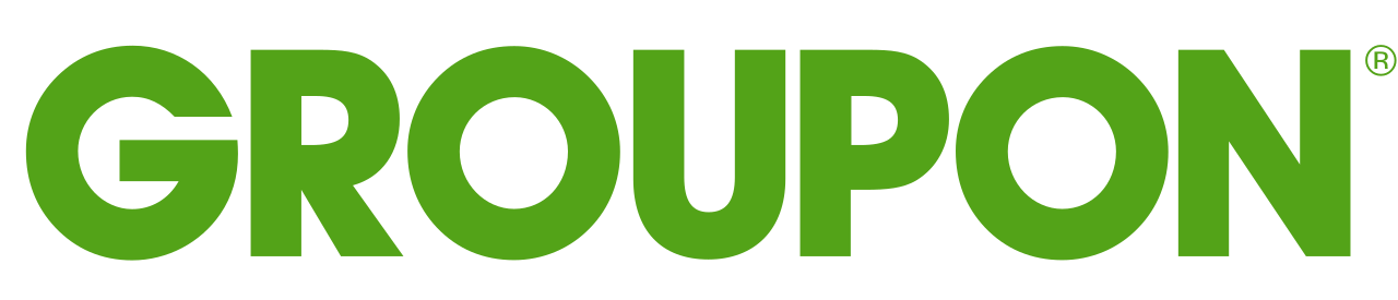 Green Groupon logo text
