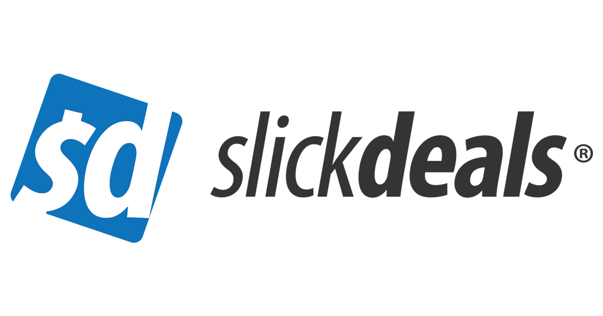 Slickdeals logo with dollar sign and text