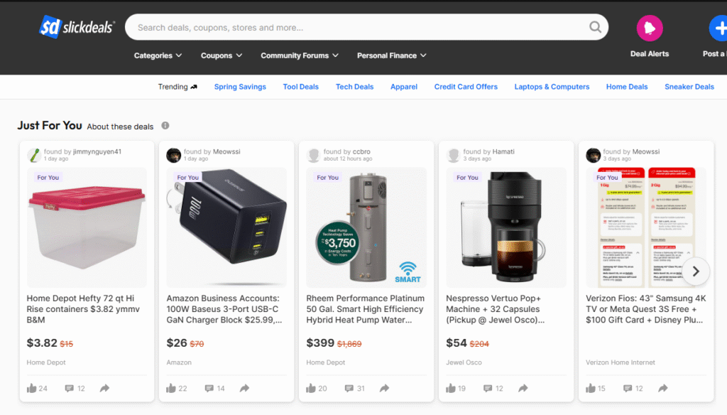 SlickDeals Price Tracker