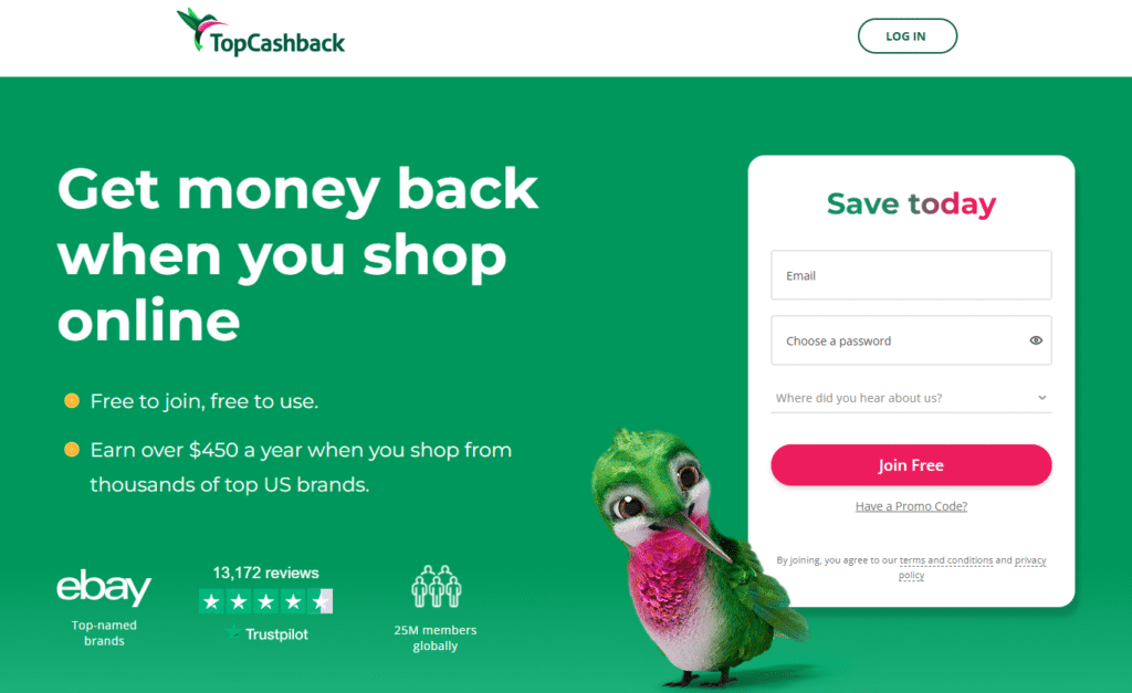 TopCashback - The High-Rate Specialist